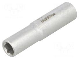 Socket: 6-angles | socket spanner | HEX 7mm | 1/4"
