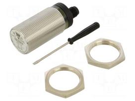 Sensor: capacitive | Range: 2÷16mm | 20÷250VAC | OUT: SCR | Housing: M30