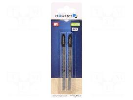 Hacksaw blade-set | wood,jigsaw | 100mm | 10teeth/inch | 2pcs.