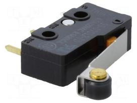 Microswitch SNAP ACTION | 0.1A/125VAC | with lever (with roller)