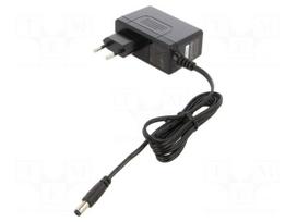Power supply: switching | mains,plug-in | 15VDC | 4A | 60W | 88%