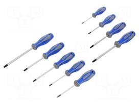 Screwdriver: universal-set | Torx® with protection | 9pcs.