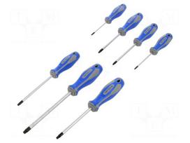 Screwdriver: universal-set | Torx® with protection | 7pcs.
