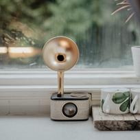 Skaitmeninis retro dizaino gramofono radijas Sangean DAB+ / FM-RDS / Bluetooth / AUX / CP-100D