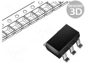 PMIC | DC/DC converter | Uin: 2.7÷14VDC | Uout: 3÷40VDC | 1A | SOT23-5