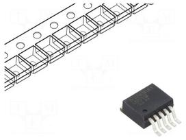 PMIC | DC/DC converter | Uin: 4.5÷40V | 3.3VDC | 1A | TO263-5 | SMD | Ch: 1