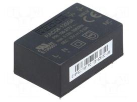 Converter: AC/DC | 4W | Uin: 85÷305VAC,120÷430VDC | Uout: 12VDC | 78%