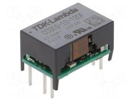 Converter: DC/DC | 10W | Uin: 4.5÷18VDC | Uout: 12VDC | Uout2: -12VDC