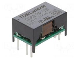 Converter: DC/DC | 10W | Uin: 9÷36VDC | Uout: 12VDC | Iout: 900mA | THT