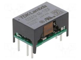 Converter: DC/DC | 10W | Uin: 18÷76VDC | Uout: 12VDC | Uout2: -12VDC