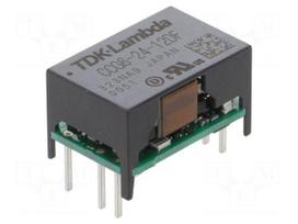 Converter: DC/DC | 6W | Uin: 9÷36VDC | Uout: 12VDC | Uout2: -12VDC | THT