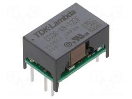Converter: DC/DC | 6W | Uin: 18÷76VDC | Uout: 12VDC | Uout2: -12VDC | THT