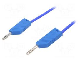 Test lead | 60VDC | 30VAC | 16A | with 4mm axial socket | Len: 0.5m