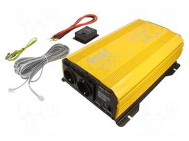 Converter: DC/AC | 3kW | Uout: 230VAC | Out: AC sockets 230V | 12V