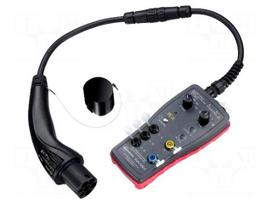 Meter: test adapter kit | IP54 | black-red | 250/430V | 10A | 0÷40°C