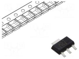 IC: voltage regulator | LDO,fixed | 12V | 0.5A | SOT223 | SMD | LM2937