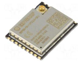Module: IoT | Bluetooth: BLE | 19.5dBm | WiFi | external | SMD | Cores: 1