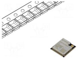 Module: IoT | Bluetooth: BLE | WiFi | external | IEEE 802.11b/g/n | SMD