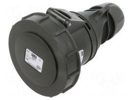 Connector: AC supply 3-phase | socket | female | 32A | 400VAC | IP67