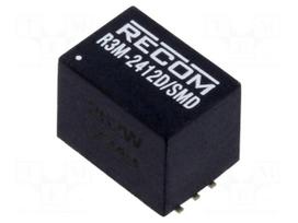 Converter: DC/DC | 3W | Uin: 9÷36VDC | Uout: 12VDC | Uout2: 12VDC | SMT