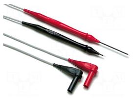 Test leads | Urated: 300V | Inom: 3A | probe tip,banana plug 4mm