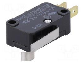 Microswitch SNAP ACTION | 15A/250VAC | SPDT | ON-(ON) | Pos: 2 | V | IP40