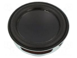 Loudspeaker | waterproof | 3W | 4Ω | Ø40x20.5mm | Sound level: 81dB
