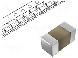 Ferrite: bead | Imp.@ 100MHz: 33Ω | SMD | 3.5A | 1206 | R: 0.009Ω | BLM