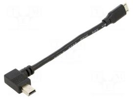 Cable-adapter | 100mm | USB | male,USB B mini