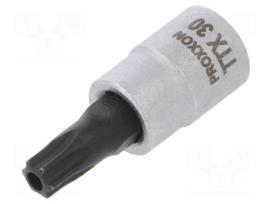 Socket: Torx®-bit | with protection | TTX30mm | 1/4"