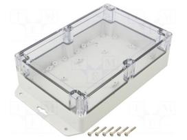 Enclosure: multipurpose | X: 140mm | Y: 210mm | Z: 60mm | ZP | ABS | IP67
