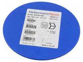 Markers | Marking: O | 1÷3mm | PVC | yellow | -65÷105°C | leaded | HGDC1-3