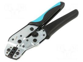 Tool: for crimping | flat tip,non-insulated terminals | 198mm