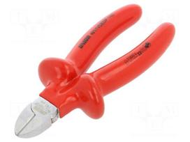Pliers | side,cutting,insulated | carbon steel | 140mm | 461/1VDEDP