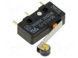 Microswitch SNAP ACTION | 5A | SPDT | Rcont max: 50mΩ | ON-(OFF) | SS