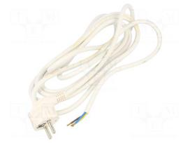 Cable | H03VV-F,OMY | 3x1.5mm2 | CEE 7/7 (E/F) plug angled,cables