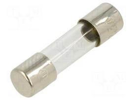 Fuse: fuse | 5x20mm | glass | 2.5A | 250VAC | quick blow | bulk
