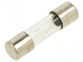 Fuse: fuse | 5x20mm | glass | 15A | 250VAC | quick blow | brass | bulk