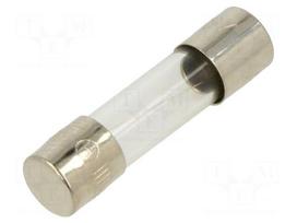 Fuse: fuse | 5x20mm | glass | 800mA | 250VAC | quick blow | brass | bulk