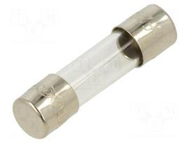 Fuse: fuse | 5x20mm | glass | 200mA | 250VAC | quick blow | brass | bulk