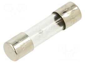 Fuse: fuse | glass | 5A | 250VAC | medium time-lag | 5x20mm | brass | bulk