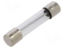 Fuse: fuse | 6.3x32mm | glass | 9A | 250VAC | quick blow | FSA | brass | bulk