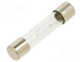Fuse: fuse | glass | 4A | 250VAC | time-lag | 6.3x32mm | TSA | brass