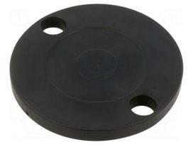 No-slip disk | elastomer thermoplastic TPE | H: 7mm | Ø: 68mm