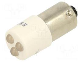 LED lamp | BA9S,T10 | white | 24VDC | 24VAC | plastic | 3mm | -20÷60°C