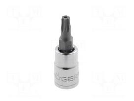 Socket: Torx®-bit | with protection | T30H | 1/4"