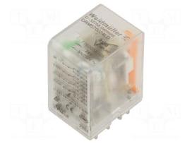 Relay: electromagnetic | 4PDT | 24VDC | Icontacts max: 5A | max.250VAC