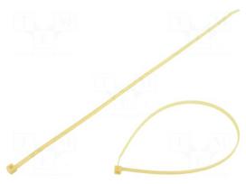 Cable tie | L: 390mm | W: 4.6mm | natural | polyamide | 225N | Ømax: 110mm