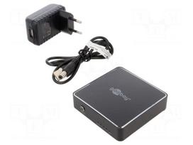 HDMI extender | HDMI 1.4 | Kit: extender,mains cable,power supply