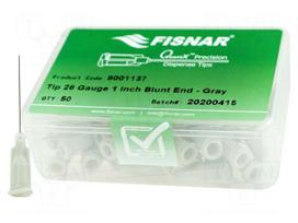 Needle: steel | 1" | Size: 28 | straight | 0.19mm | Mounting: Luer Lock